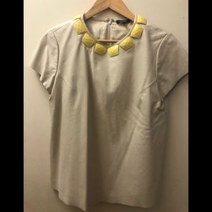 Leather top worn once